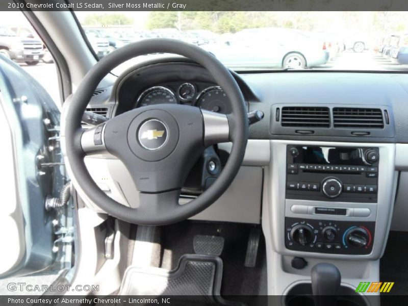 Silver Moss Metallic / Gray 2010 Chevrolet Cobalt LS Sedan