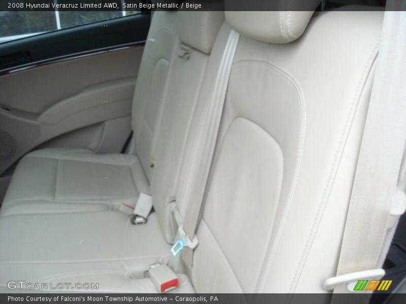 Satin Beige Metallic / Beige 2008 Hyundai Veracruz Limited AWD