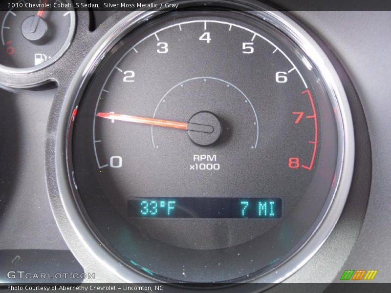 Silver Moss Metallic / Gray 2010 Chevrolet Cobalt LS Sedan