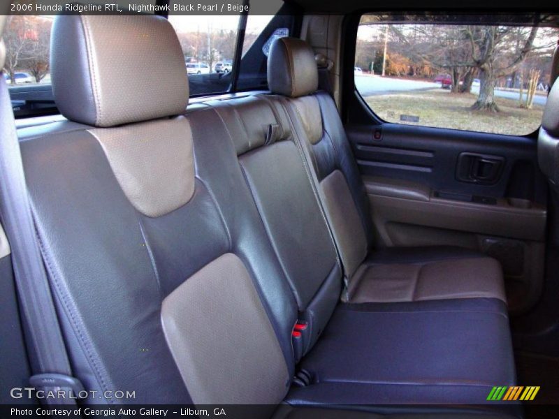 Nighthawk Black Pearl / Beige 2006 Honda Ridgeline RTL