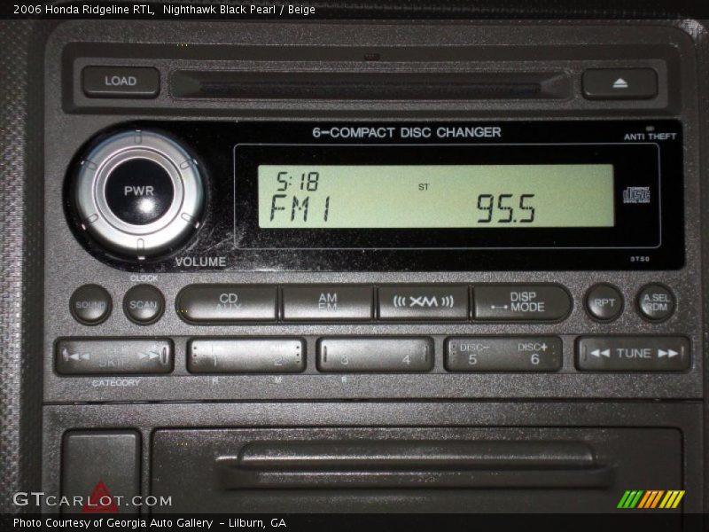 Nighthawk Black Pearl / Beige 2006 Honda Ridgeline RTL