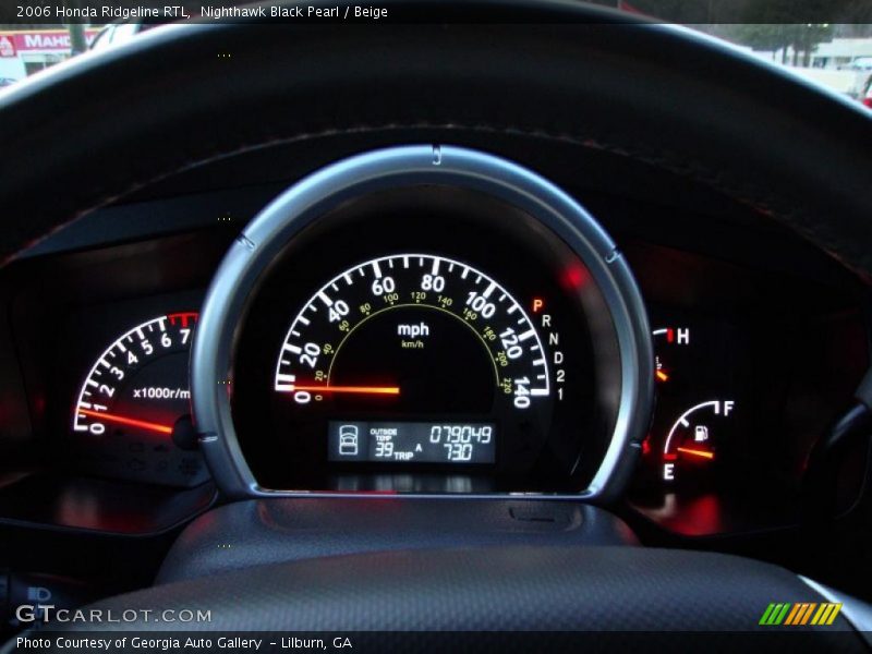 Nighthawk Black Pearl / Beige 2006 Honda Ridgeline RTL