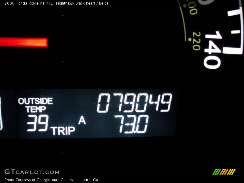 Nighthawk Black Pearl / Beige 2006 Honda Ridgeline RTL
