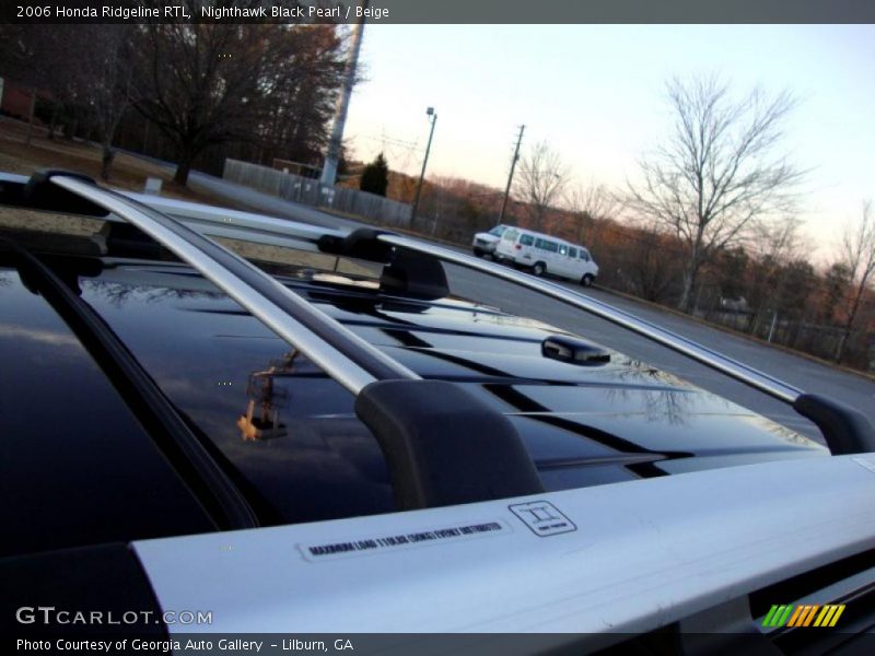 Nighthawk Black Pearl / Beige 2006 Honda Ridgeline RTL