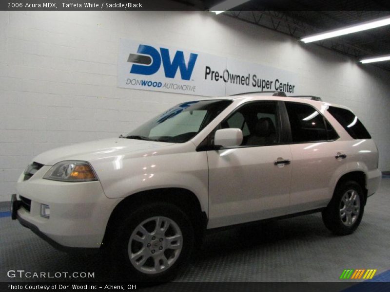 Taffeta White / Saddle/Black 2006 Acura MDX