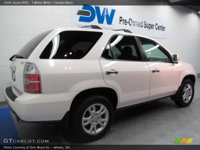 Taffeta White / Saddle/Black 2006 Acura MDX