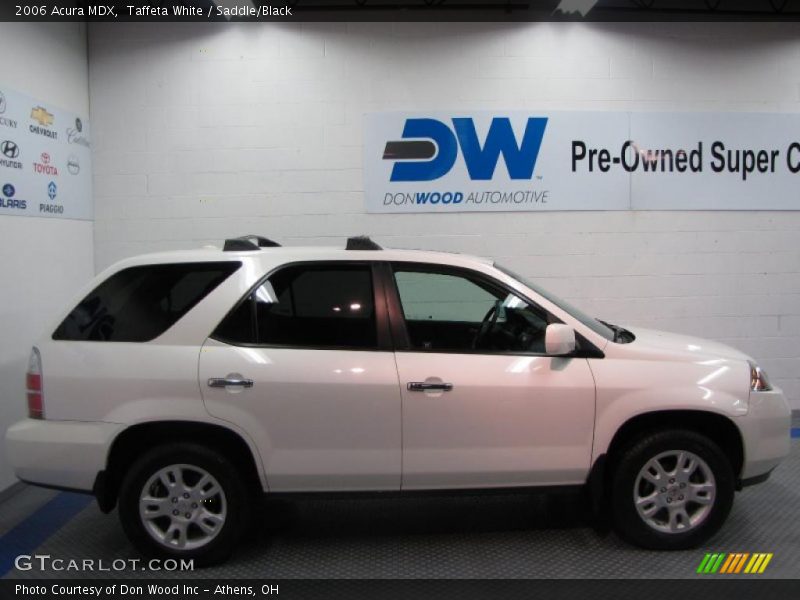 Taffeta White / Saddle/Black 2006 Acura MDX