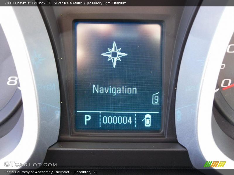 Silver Ice Metallic / Jet Black/Light Titanium 2010 Chevrolet Equinox LT