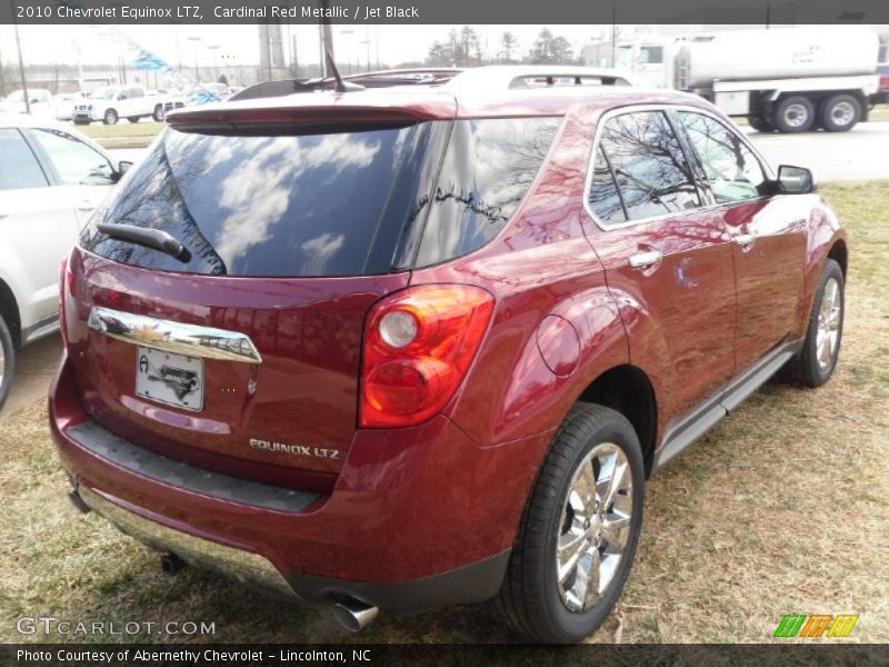 Cardinal Red Metallic / Jet Black 2010 Chevrolet Equinox LTZ