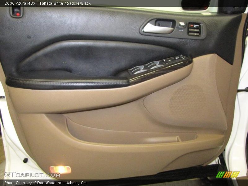 Taffeta White / Saddle/Black 2006 Acura MDX