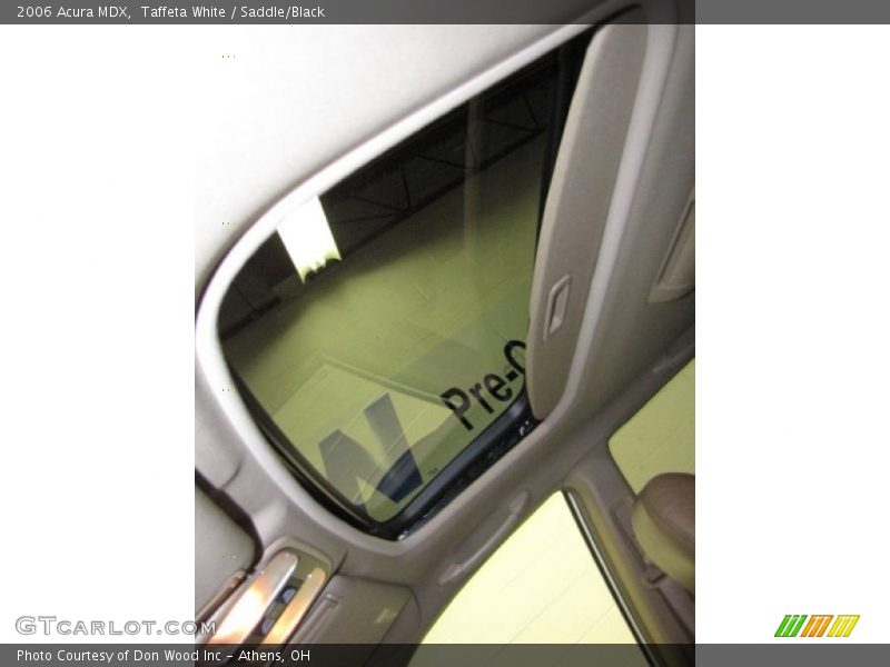 Taffeta White / Saddle/Black 2006 Acura MDX