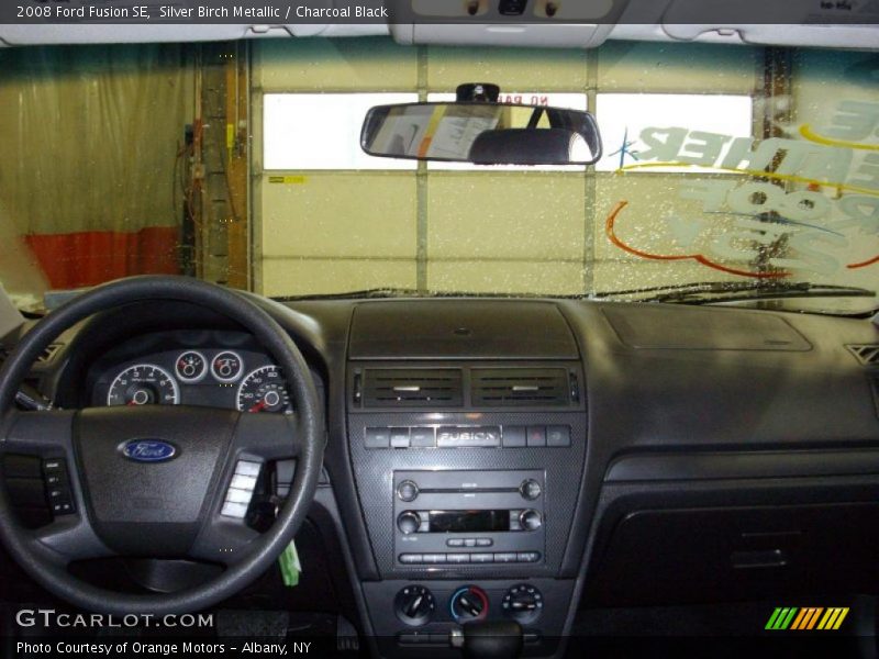 Silver Birch Metallic / Charcoal Black 2008 Ford Fusion SE
