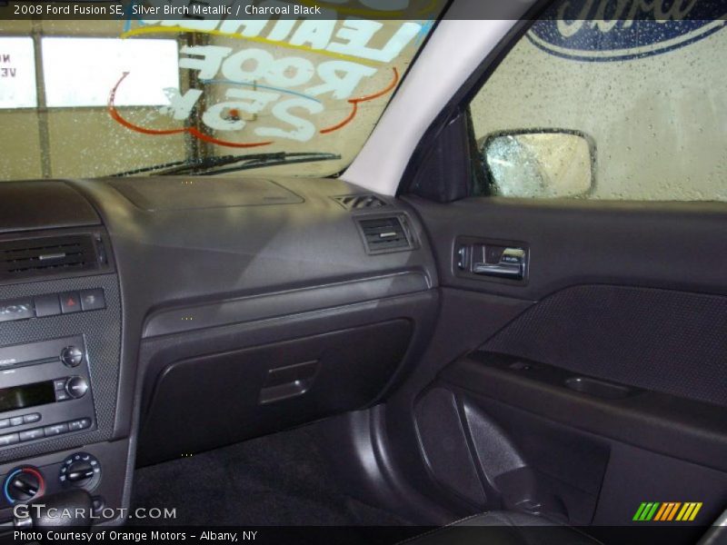Silver Birch Metallic / Charcoal Black 2008 Ford Fusion SE