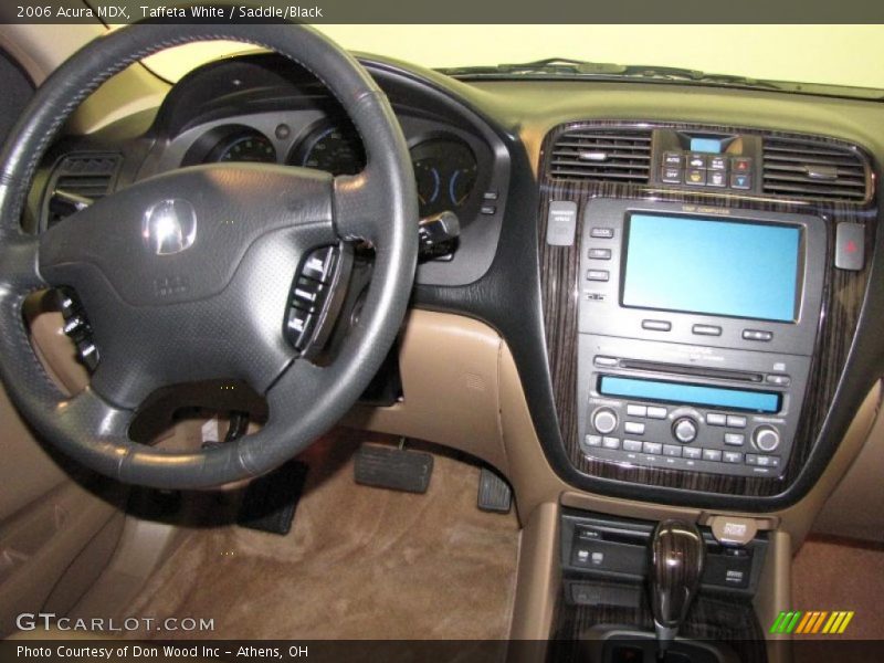 Taffeta White / Saddle/Black 2006 Acura MDX