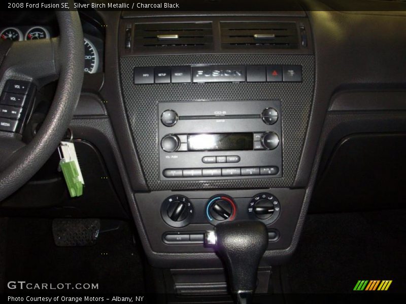 Silver Birch Metallic / Charcoal Black 2008 Ford Fusion SE