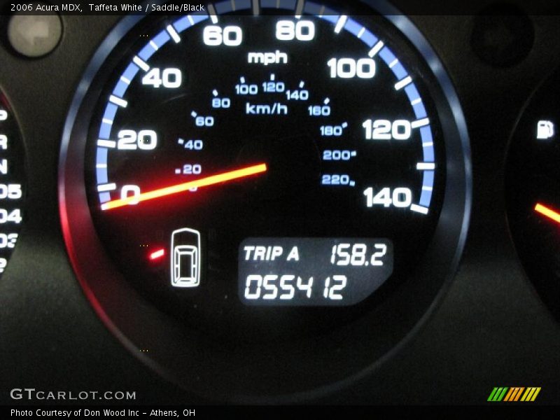 Taffeta White / Saddle/Black 2006 Acura MDX