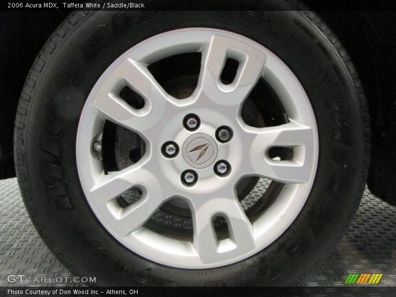 Taffeta White / Saddle/Black 2006 Acura MDX