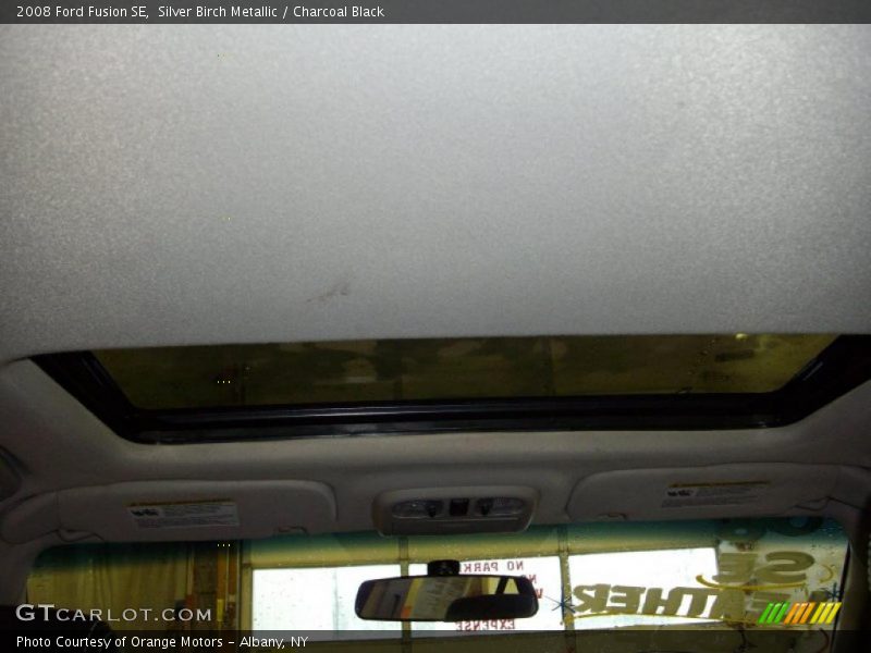 Silver Birch Metallic / Charcoal Black 2008 Ford Fusion SE