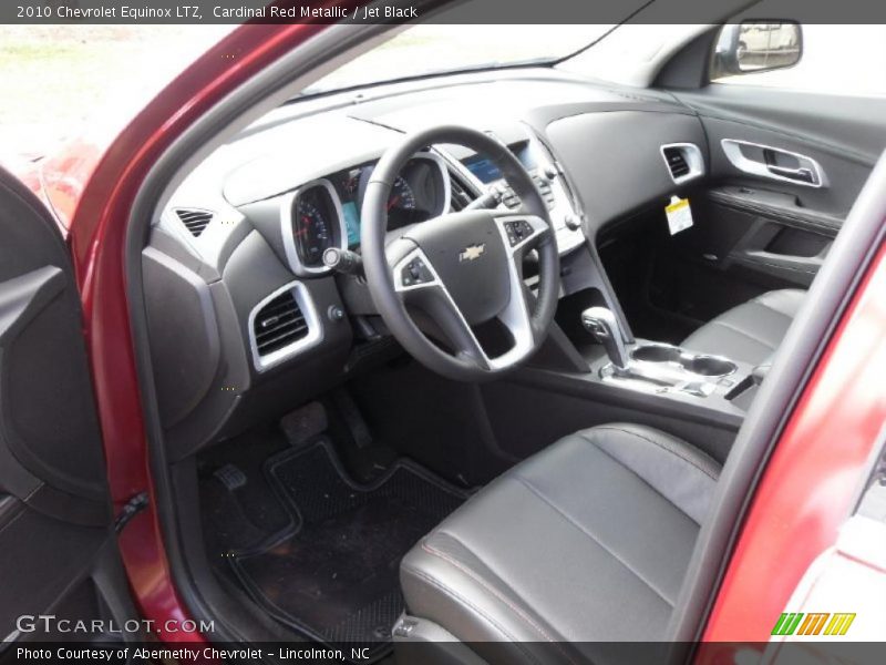 Cardinal Red Metallic / Jet Black 2010 Chevrolet Equinox LTZ