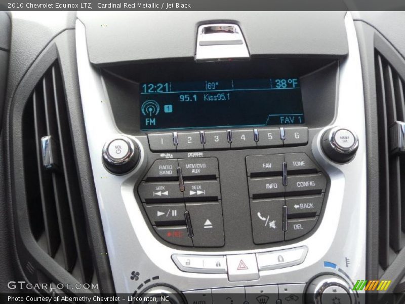 Cardinal Red Metallic / Jet Black 2010 Chevrolet Equinox LTZ