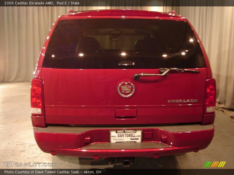 Red E / Shale 2006 Cadillac Escalade AWD