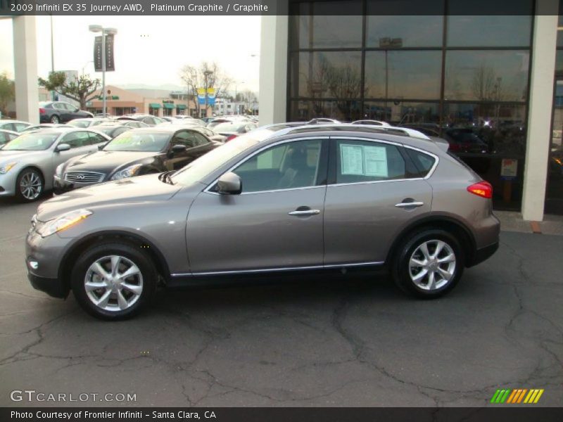 Platinum Graphite / Graphite 2009 Infiniti EX 35 Journey AWD