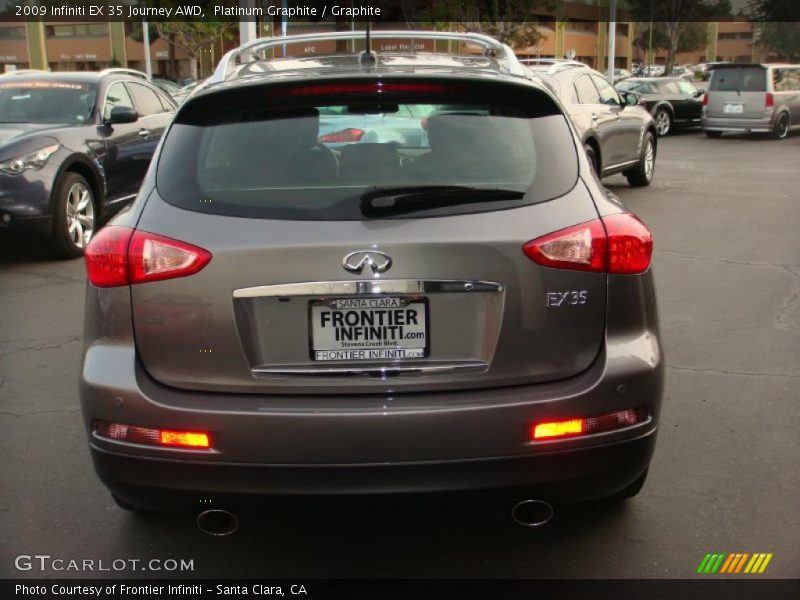 Platinum Graphite / Graphite 2009 Infiniti EX 35 Journey AWD