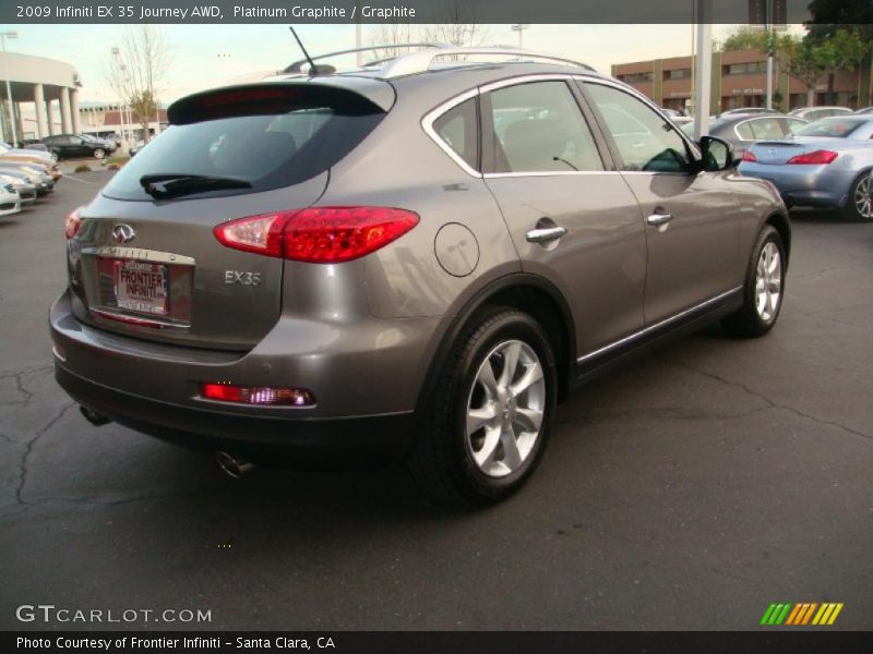 Platinum Graphite / Graphite 2009 Infiniti EX 35 Journey AWD