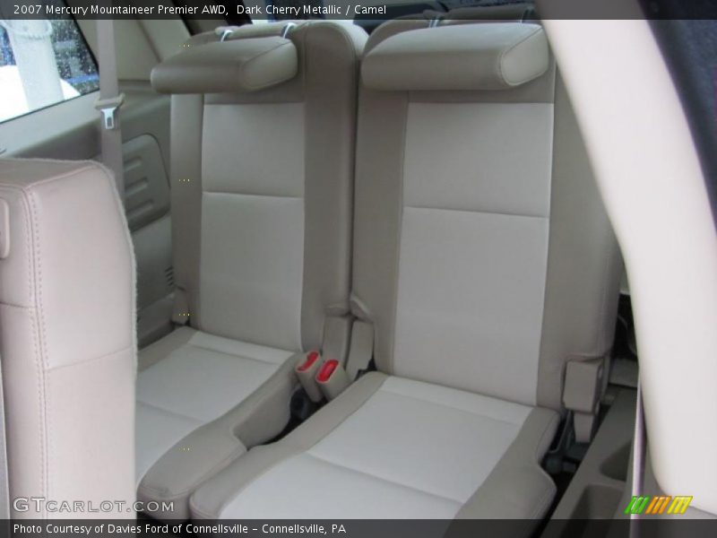 Dark Cherry Metallic / Camel 2007 Mercury Mountaineer Premier AWD