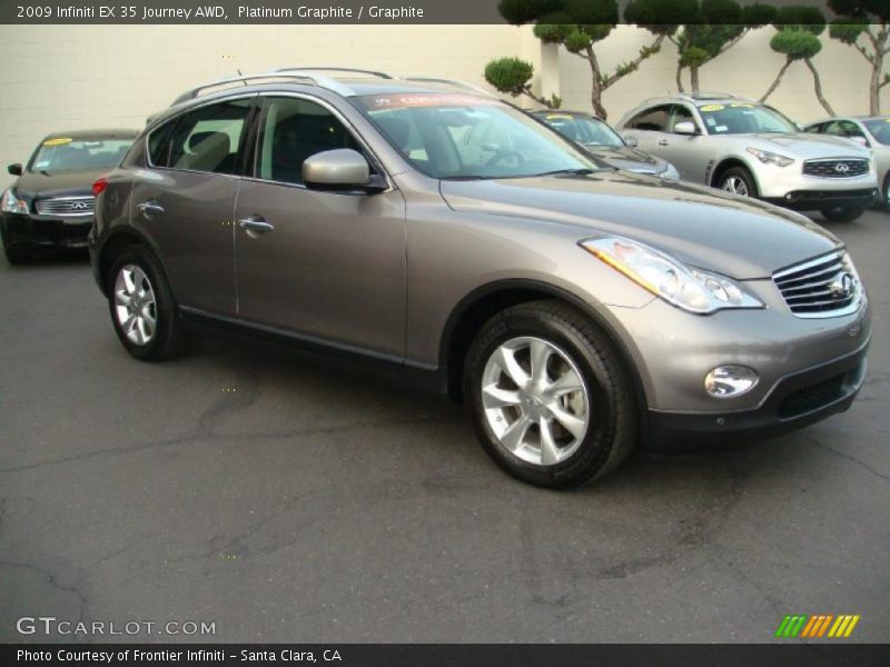 Platinum Graphite / Graphite 2009 Infiniti EX 35 Journey AWD