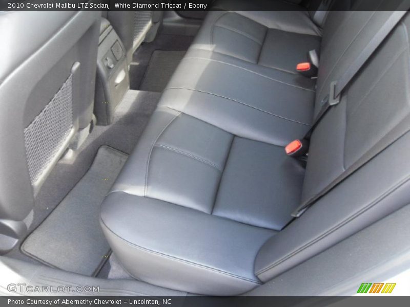 White Diamond Tricoat / Ebony 2010 Chevrolet Malibu LTZ Sedan