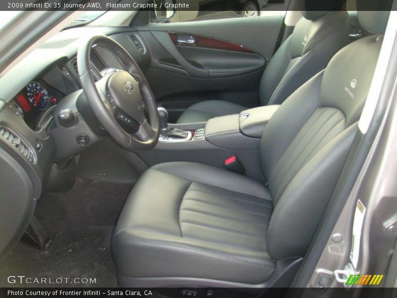 Platinum Graphite / Graphite 2009 Infiniti EX 35 Journey AWD