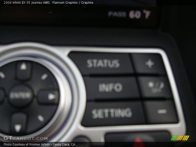 Platinum Graphite / Graphite 2009 Infiniti EX 35 Journey AWD
