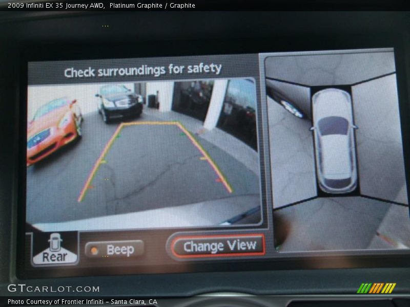 Platinum Graphite / Graphite 2009 Infiniti EX 35 Journey AWD