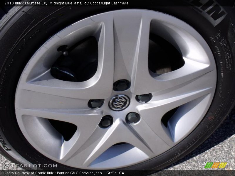 Midnight Blue Metallic / Cocoa/Light Cashmere 2010 Buick LaCrosse CX