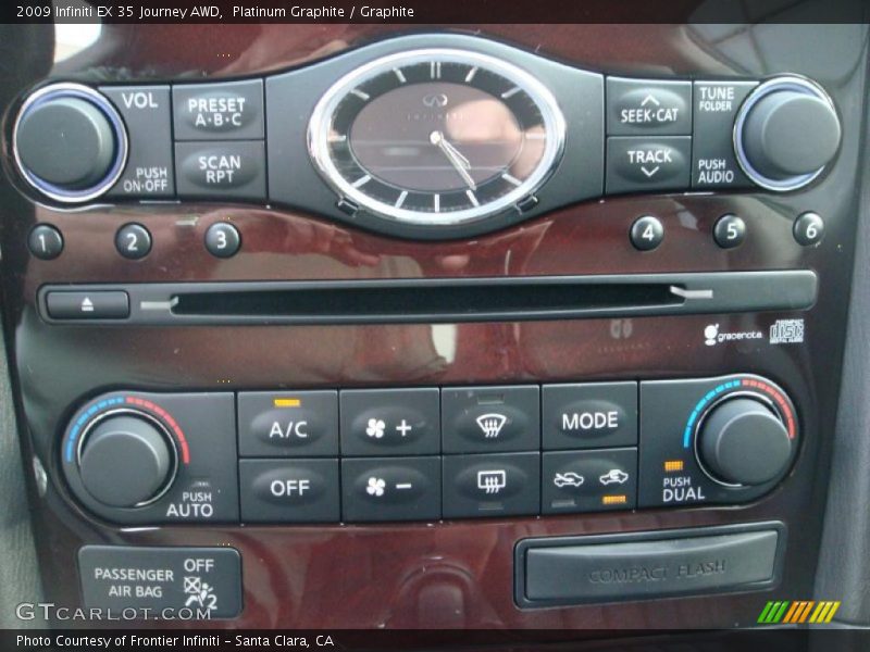 Platinum Graphite / Graphite 2009 Infiniti EX 35 Journey AWD