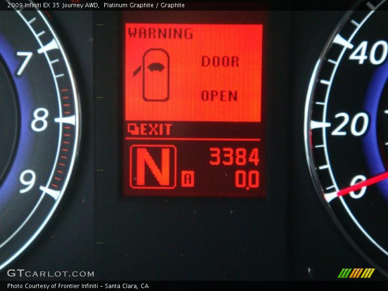 Platinum Graphite / Graphite 2009 Infiniti EX 35 Journey AWD