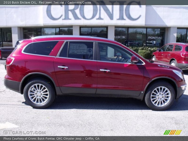 Red Jewel Tintcoat / Cashmere/Cocoa 2010 Buick Enclave CXL