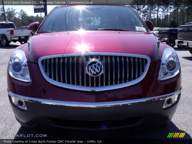 Red Jewel Tintcoat / Cashmere/Cocoa 2010 Buick Enclave CXL