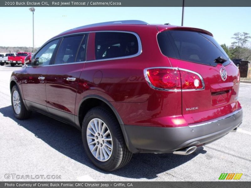 Red Jewel Tintcoat / Cashmere/Cocoa 2010 Buick Enclave CXL