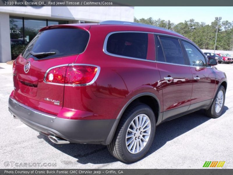 Red Jewel Tintcoat / Cashmere/Cocoa 2010 Buick Enclave CXL