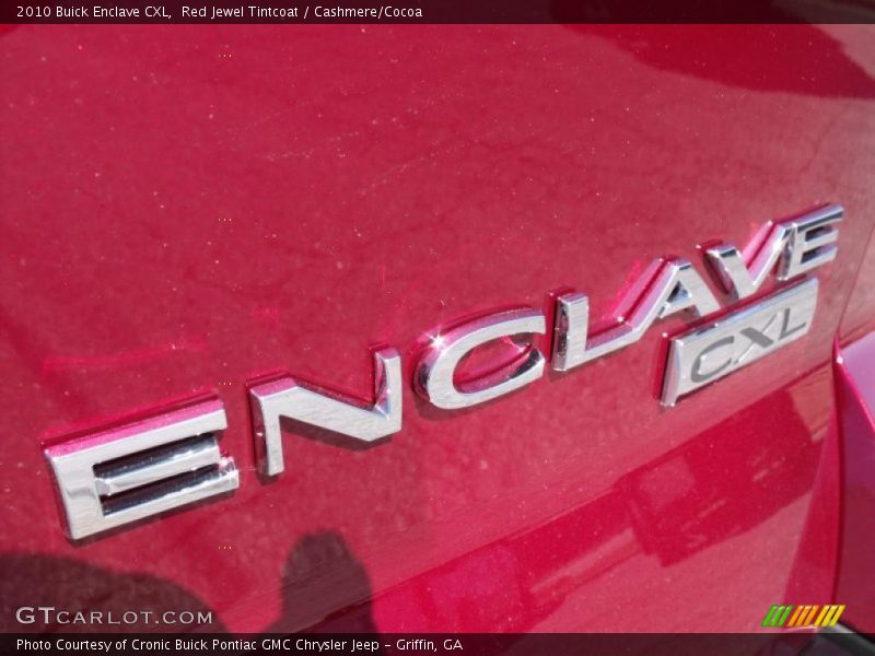 Red Jewel Tintcoat / Cashmere/Cocoa 2010 Buick Enclave CXL