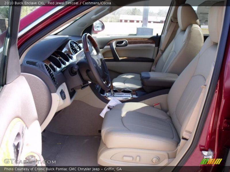 Red Jewel Tintcoat / Cashmere/Cocoa 2010 Buick Enclave CXL