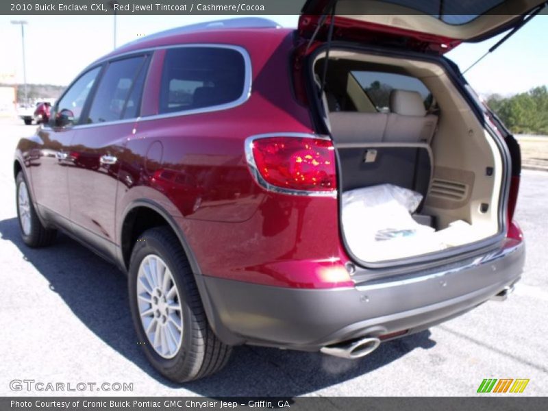 Red Jewel Tintcoat / Cashmere/Cocoa 2010 Buick Enclave CXL