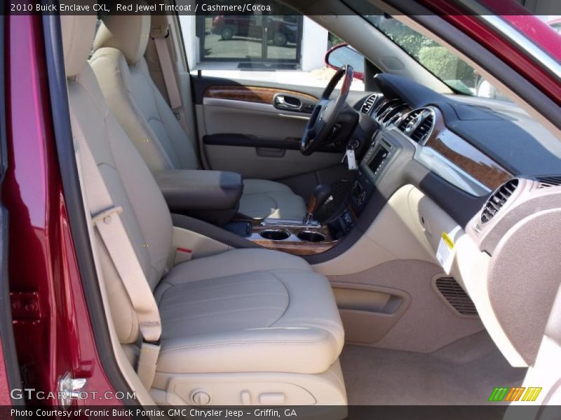 Red Jewel Tintcoat / Cashmere/Cocoa 2010 Buick Enclave CXL