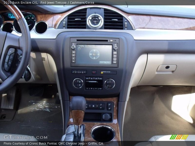 Red Jewel Tintcoat / Cashmere/Cocoa 2010 Buick Enclave CXL