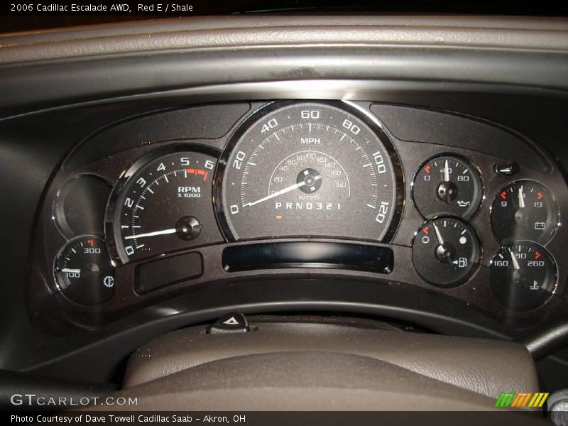 Red E / Shale 2006 Cadillac Escalade AWD