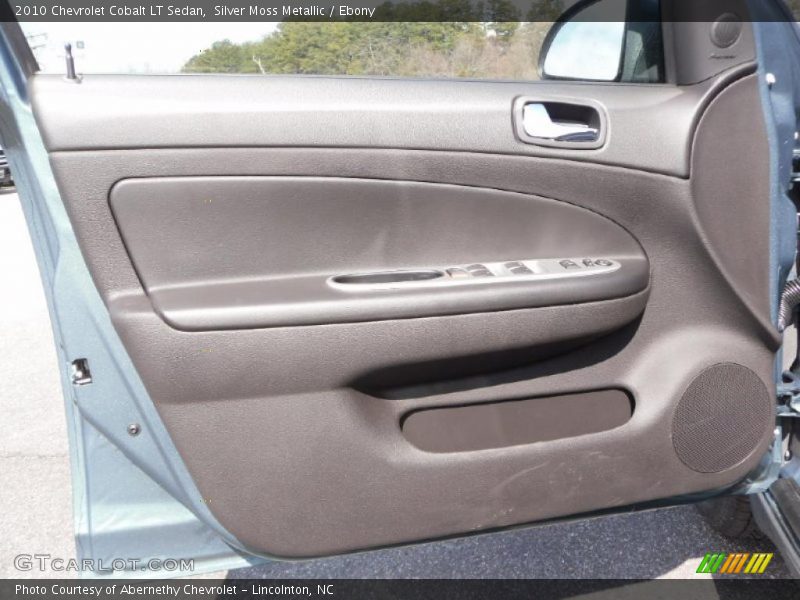 Silver Moss Metallic / Ebony 2010 Chevrolet Cobalt LT Sedan