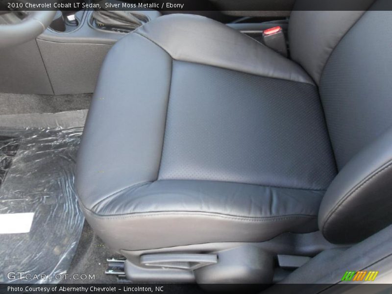 Silver Moss Metallic / Ebony 2010 Chevrolet Cobalt LT Sedan
