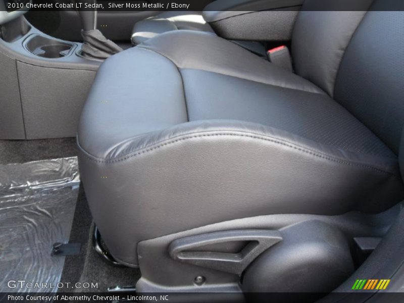 Silver Moss Metallic / Ebony 2010 Chevrolet Cobalt LT Sedan
